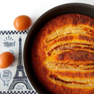 Gâteau banane noix de coco