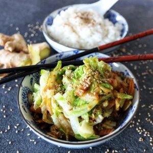 Wok de chou chinois