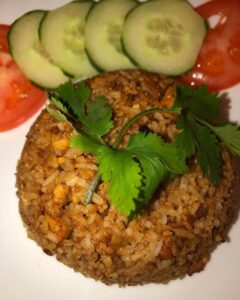 Riz frit thaïlandais