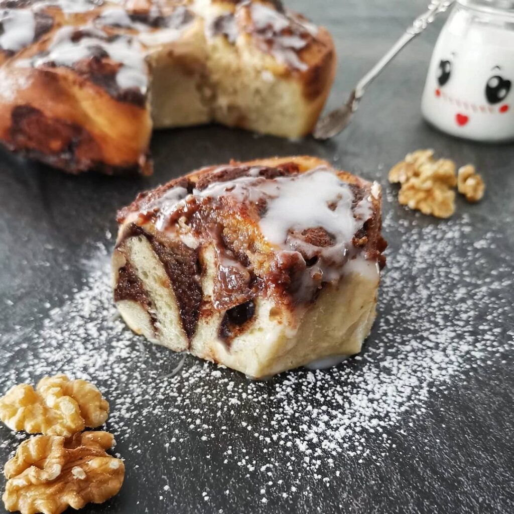 Chinois nocciolata et crème de noix