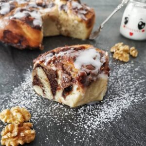 Chinois nocciolata et crème de noix