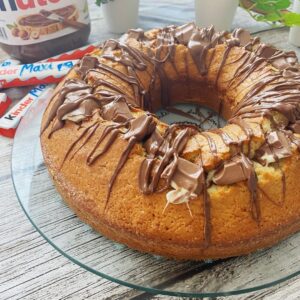 Gâteaux aux blancs d’œufs aux kinder maxi et nutella