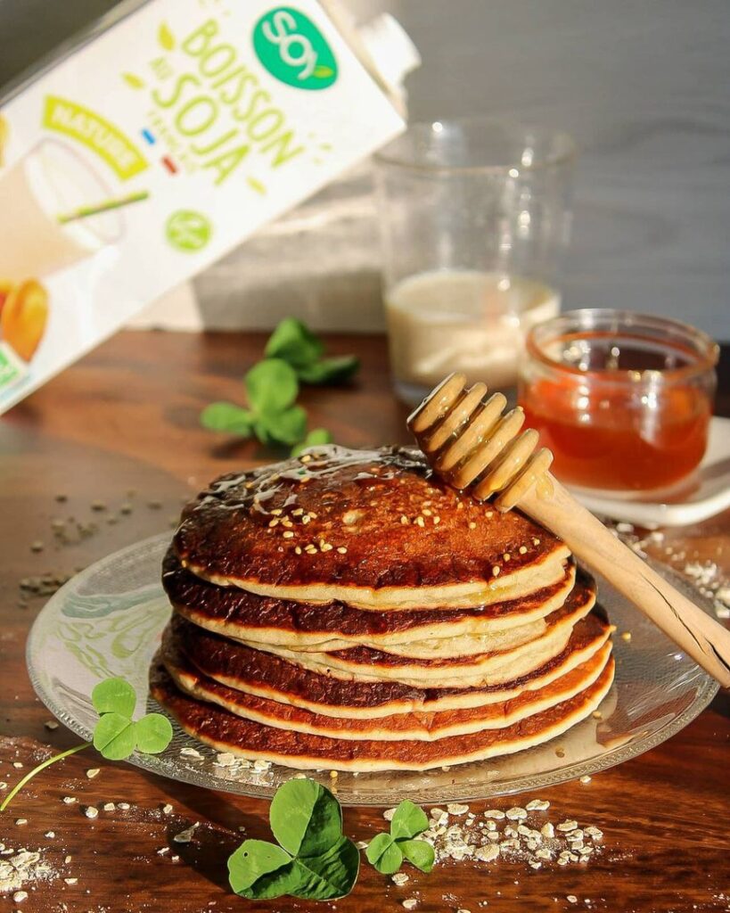 Pancakes vegan et sans gluten