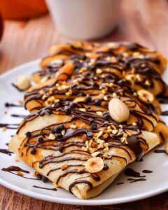 Crêpes maison au lait d&rsquo;amandes