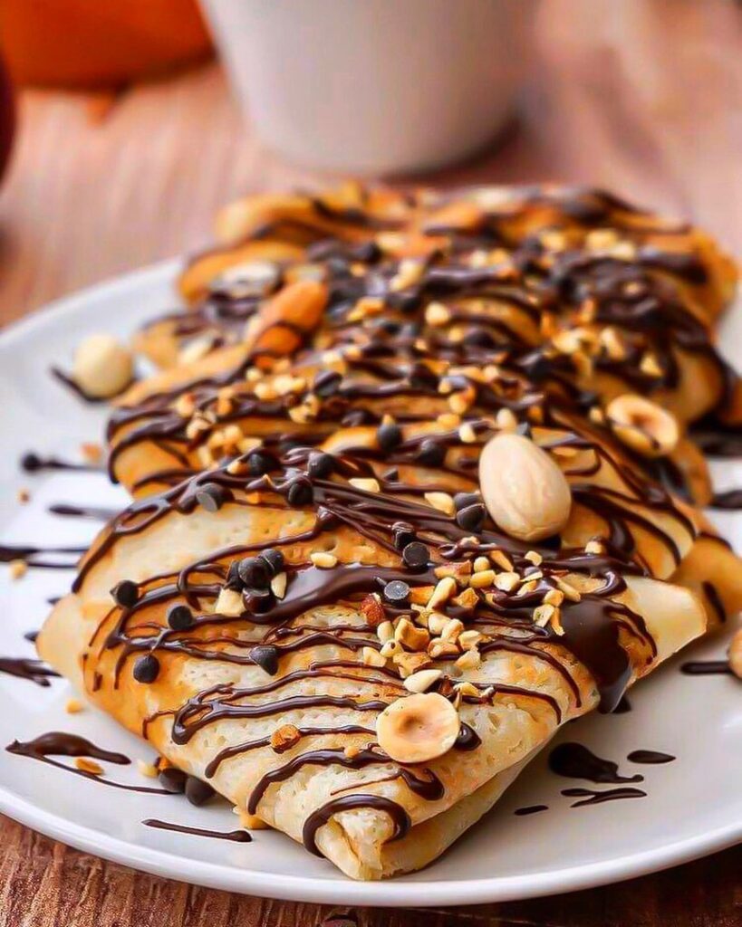 Crêpes maison au lait d&rsquo;amandes