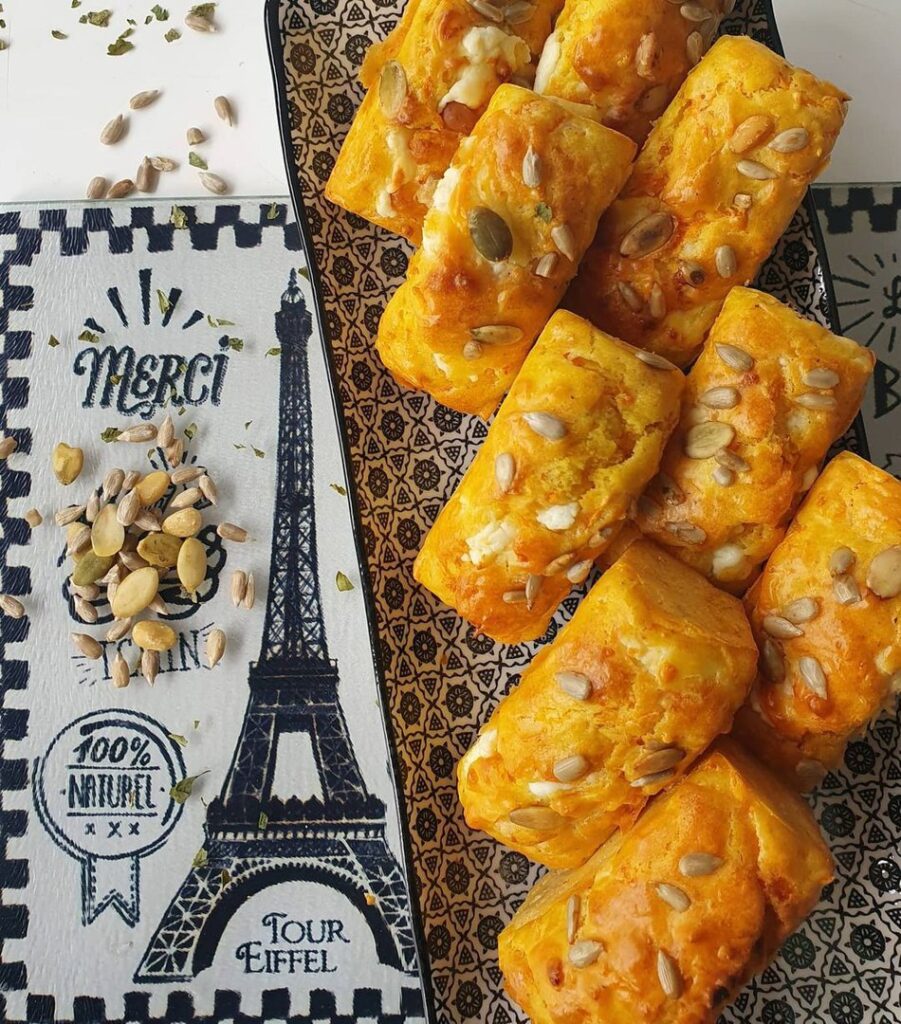 Cakes carottes feta cumin