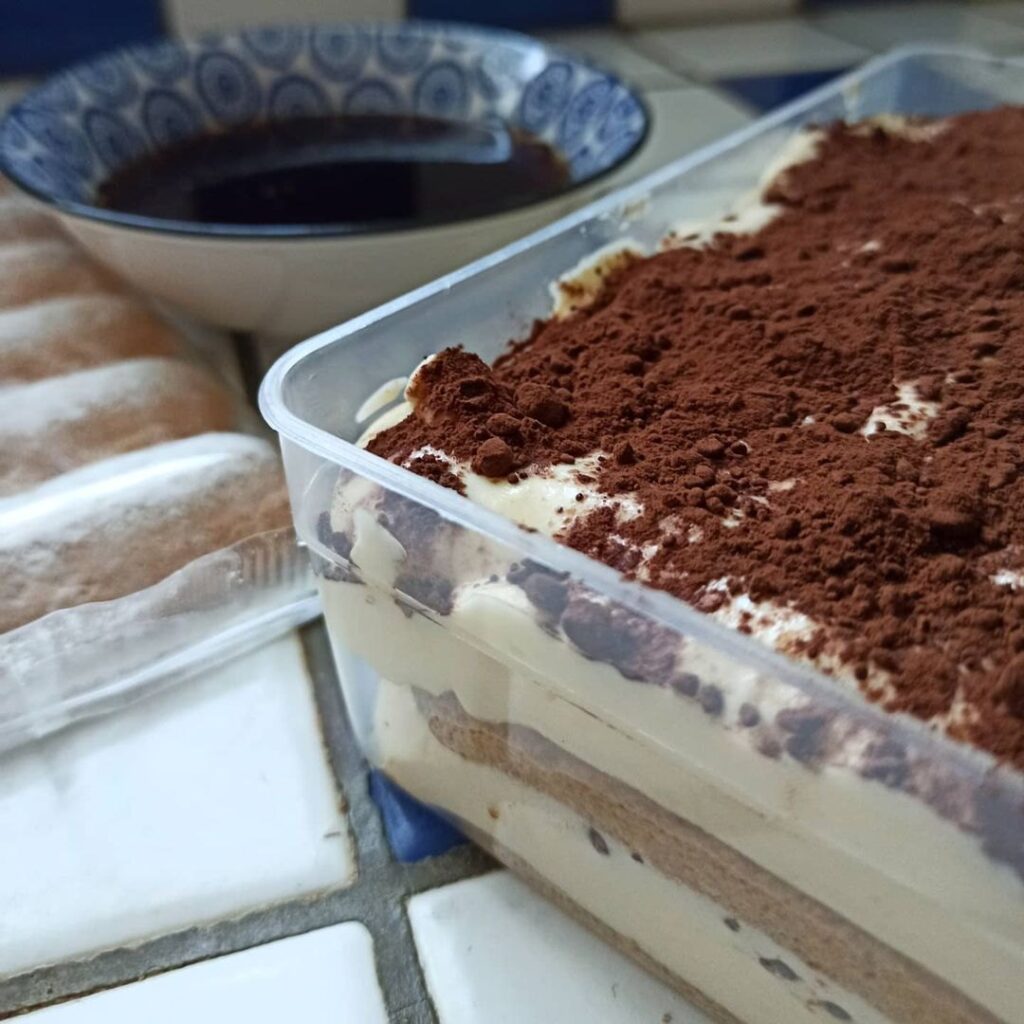 Tiramisu classique au café