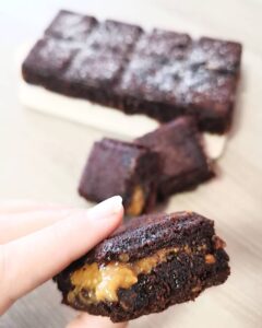 Brownie à la confiture de lait