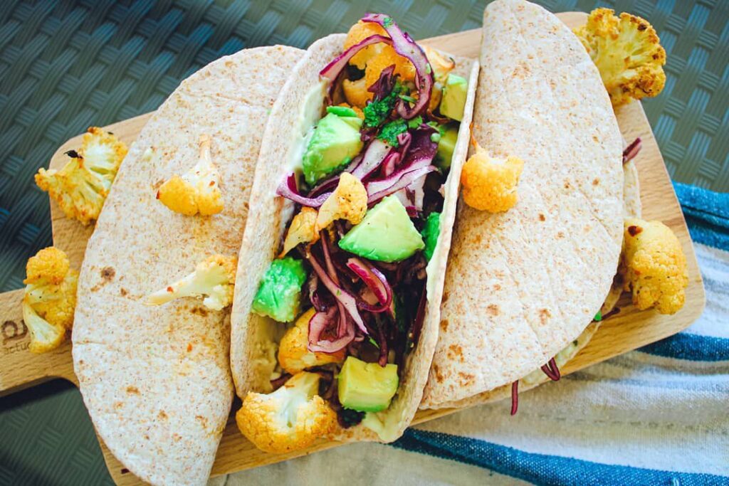 Veggie tacos