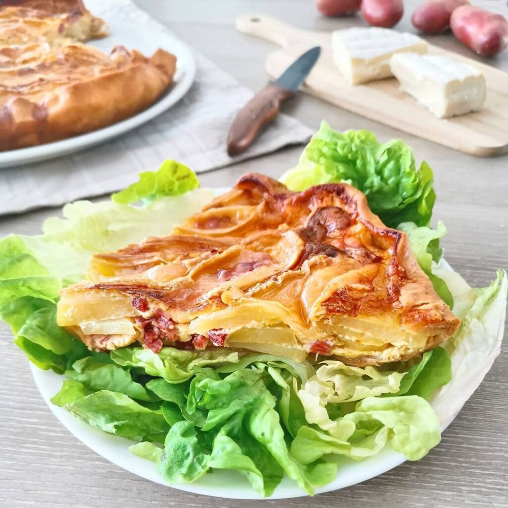 Tarte façon tartiflette