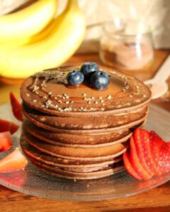 Pancakes moelleux choco-banane