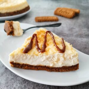 Cheesecake saint-morêt au sirop d&rsquo;érable, facile et sans sucre blanc