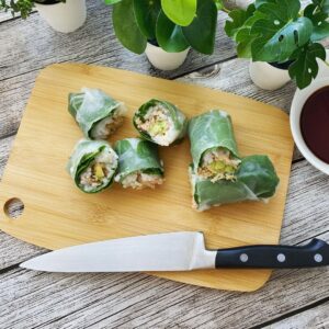 Makis printemps au thon et avocat