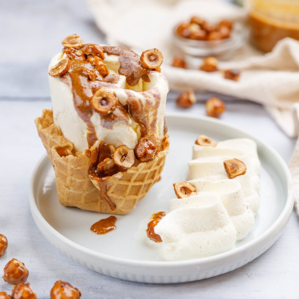 Glaces roulées au Ricard