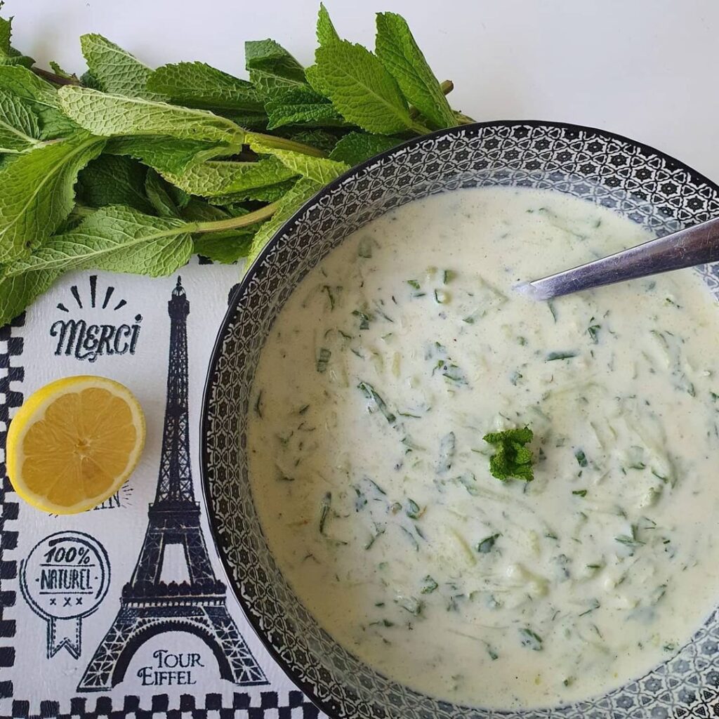 Tzatziki à la menthe