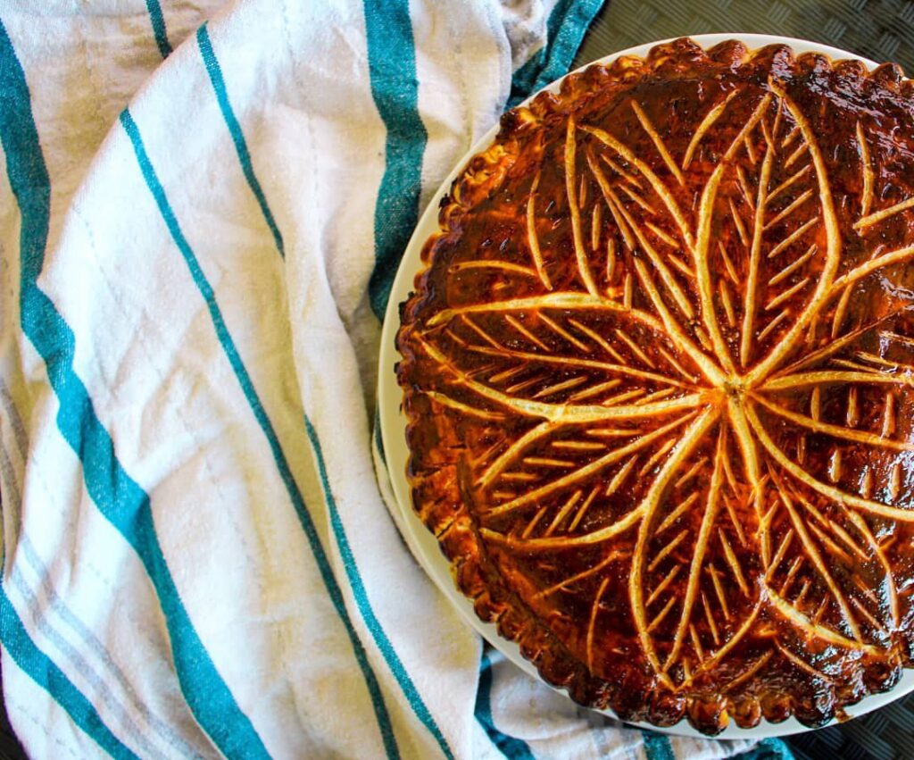 Galette des rois à la crème d&rsquo;amande