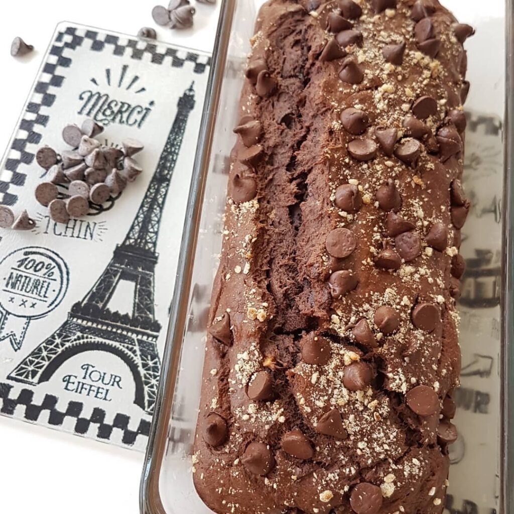 Gâteau chocolat bananes