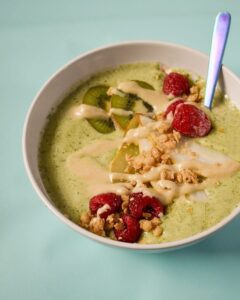 Green smoothie bowl