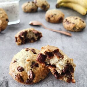 Cookioches au chocolat sans beurre
