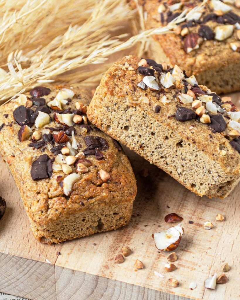 Financiers noisette et sarrasin sans gluten