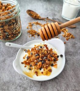 Granola maison aux pépites de chocolat