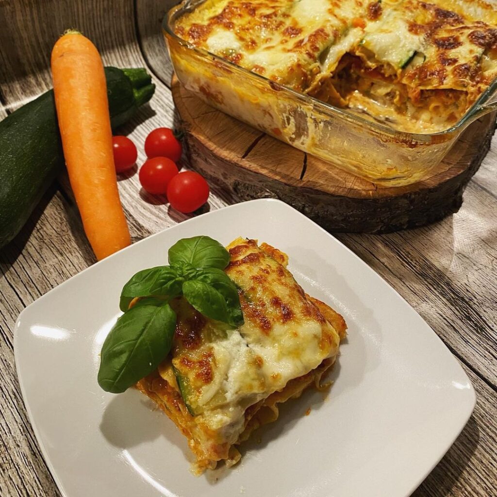 Lasagne aux courgettes à la bolognaise