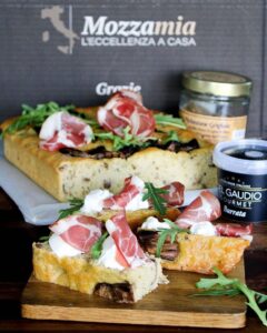Foccacia aux aubergines grillées