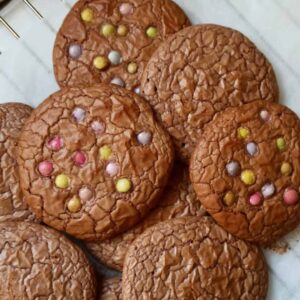 Cookies brownies au nutella