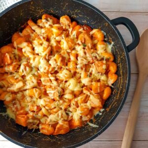 Gnocchis au poulet sauce crémeuse