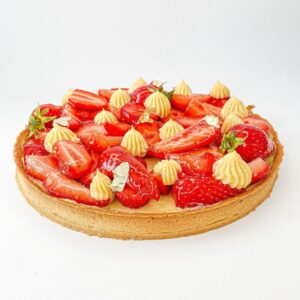 Véritable tarte aux fraises