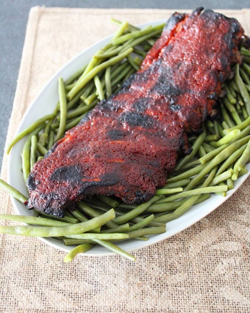 Bbq ribs version healthy