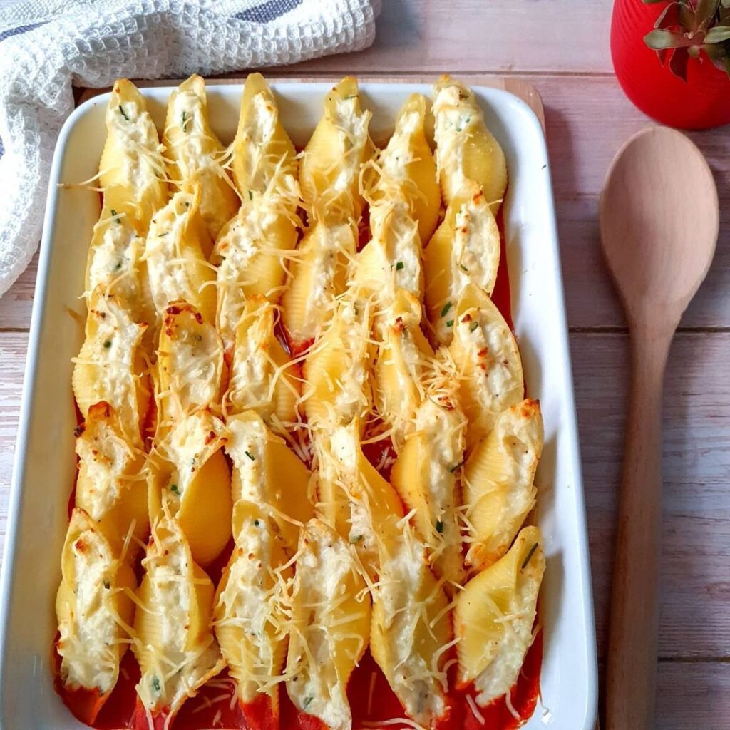 Gratin de conchiglionis