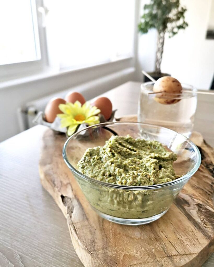 Pesto de salade