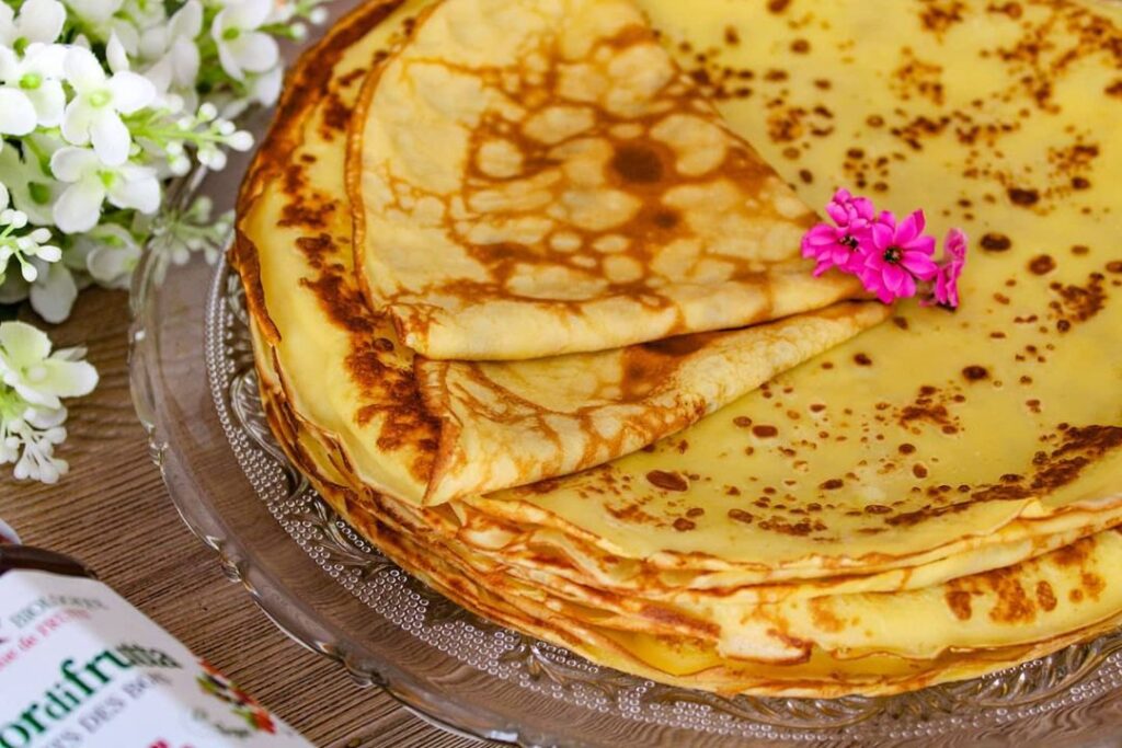 Crêpes sans huile