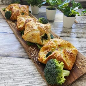 Paniers brocolis  jambon comté