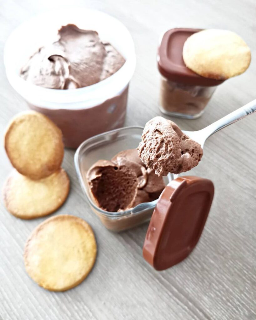 Mousse au chocolat façon michel et augustin