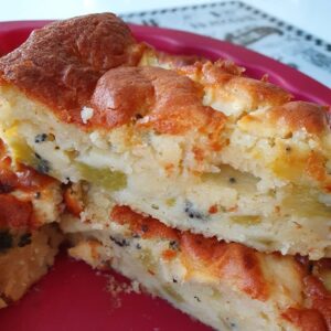 Gâteau pommes kiwis