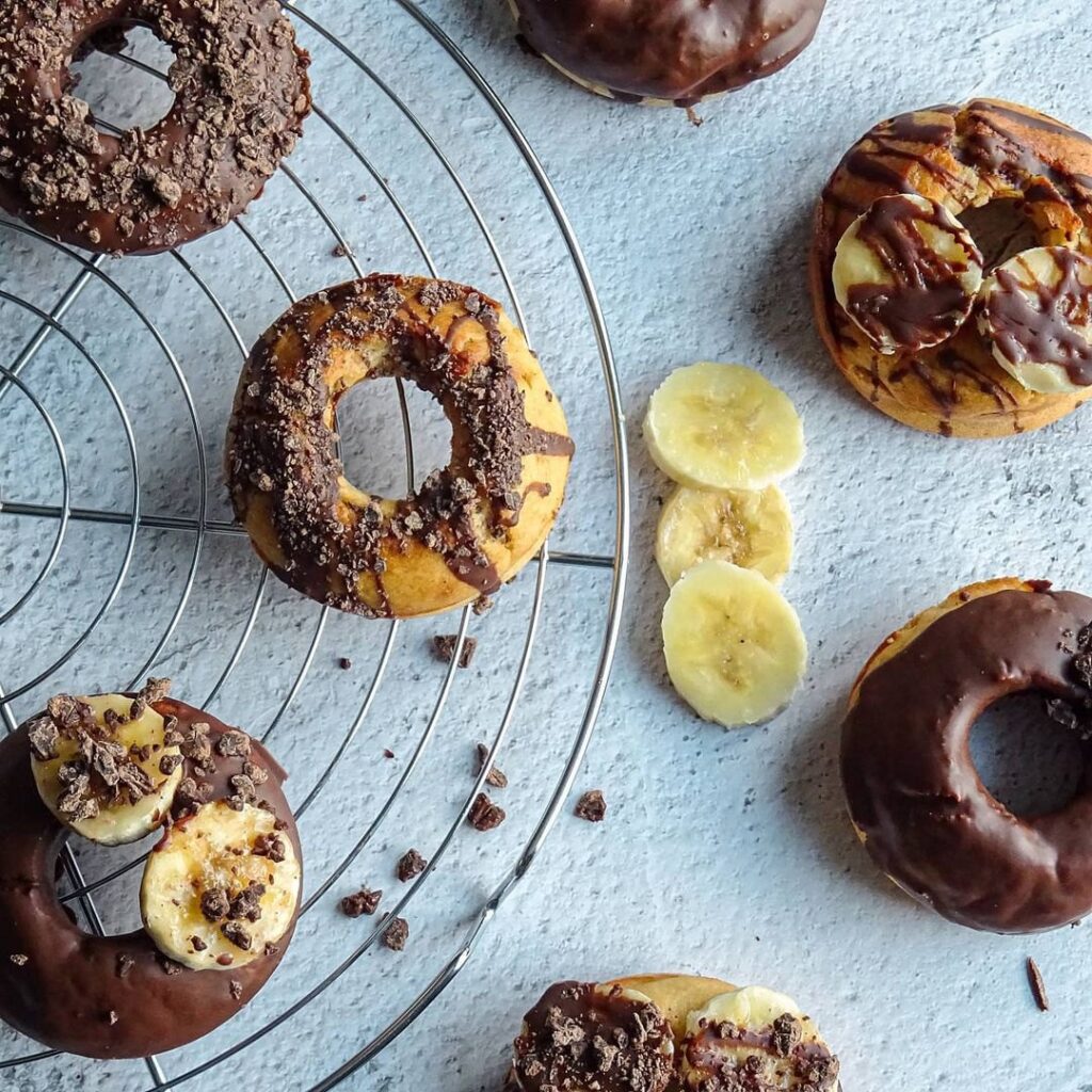 Donuts façon banana bread