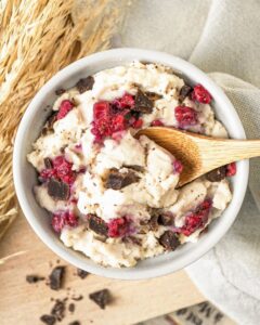 Cookie dough cajou et vanille vegan et protéinée