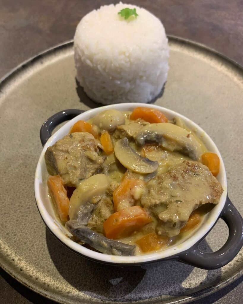 Blanquette de veau allégée