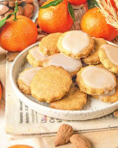 Biscuit moelleux à la clémentine vegan
