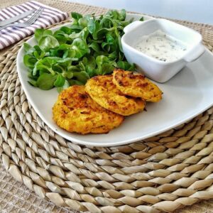 Galettes de patates douces et quinoa