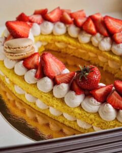 Number cake version légèreté Number cake version légèreté
