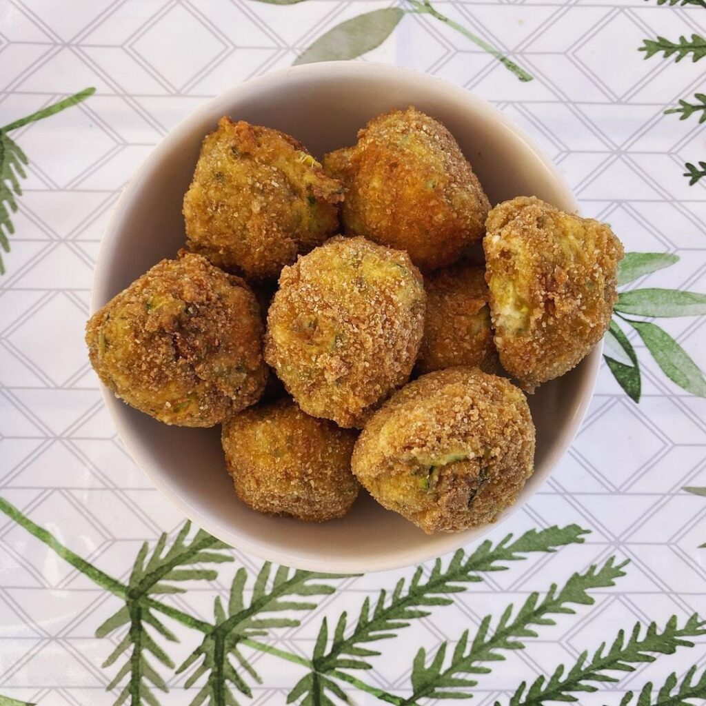Croquettes aux courgettes