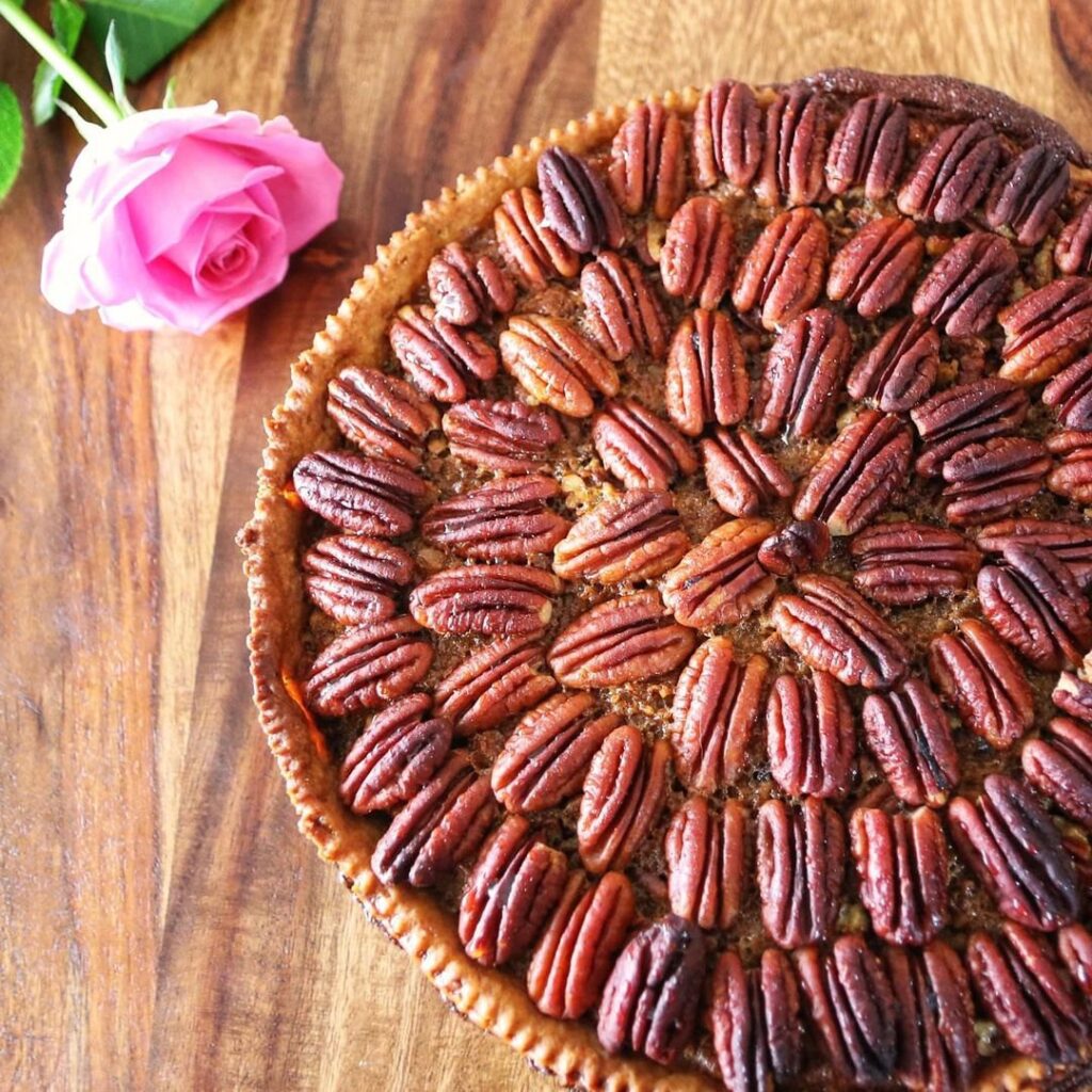 Tarte noix de pecan et sirop d&rsquo;érable