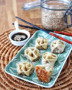 Dumplings poulet gingembre