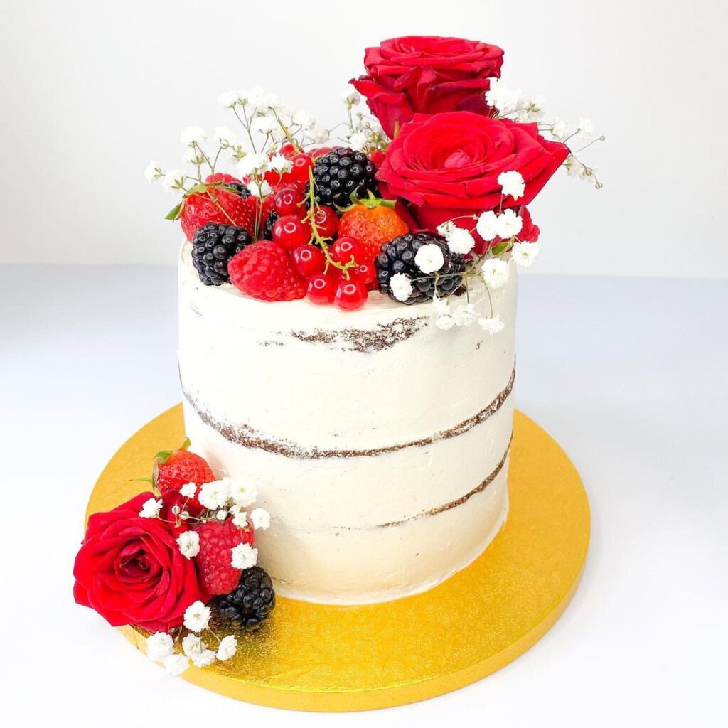 Naked cake – layer cake