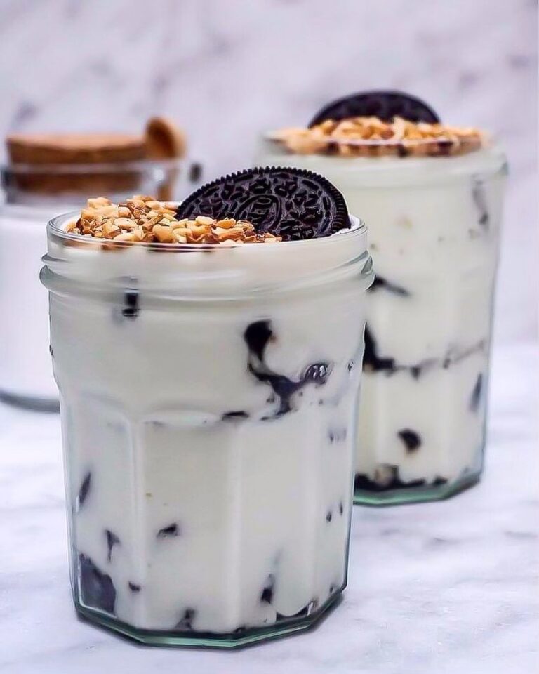 Verrines de tiramisu Oreo et noisettes