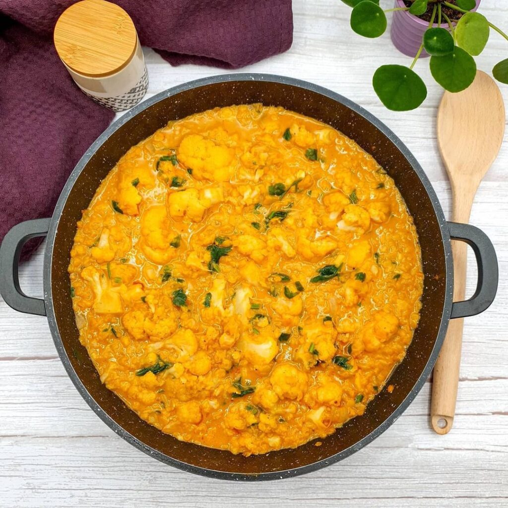 Dahl chou-fleur lentilles corail