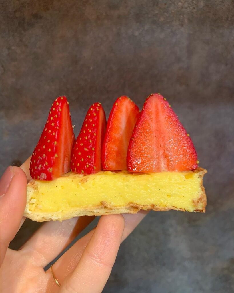 Tartelette aux fraises